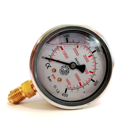 Pressure gauge 0-300 bar